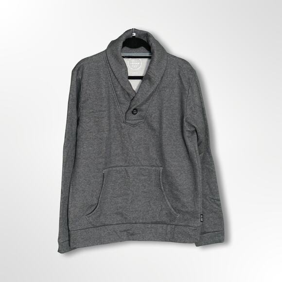 Men's Gray Pullover Sweater - Cardigan Style, Size L - Picture 1 of 6